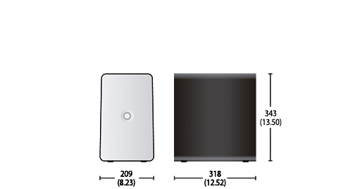 Profiler S neox controller dimensions