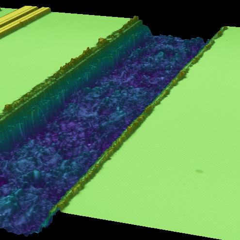 Laser Groove Plugin topography