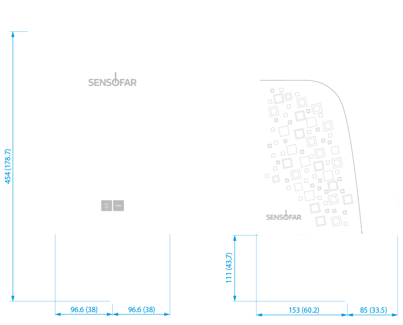 S neox sensor dimensions