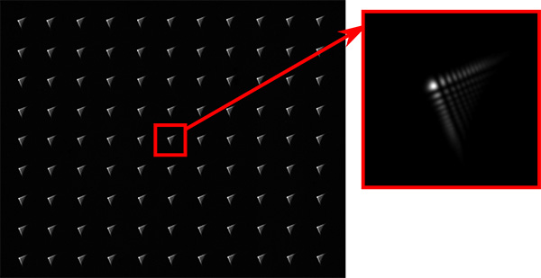 Single-shot optical profiling to reconstruct surface topographies