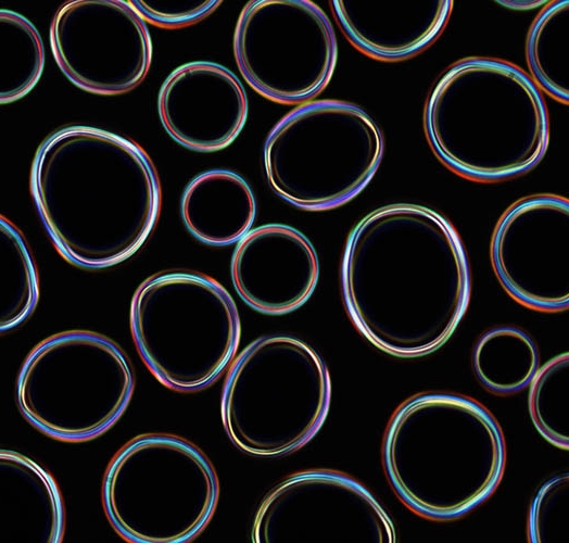 Characterization of surfaces that generate structural color by total internal reflection