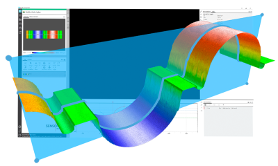 SensoVIEW screen & topo