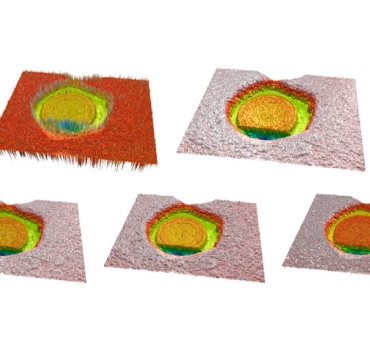 Three-dimensional measurements with a novel technique combination of confocal and focus variation with a simultaneous scan